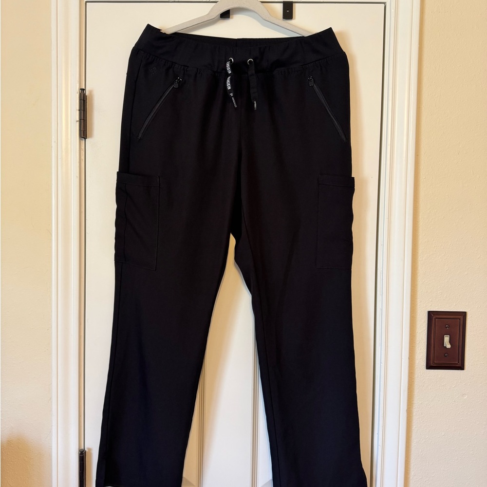 Med Couture black scrub pants